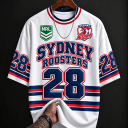 Sydney Roosters NRL Special Tshirt Custom Any Name & Number Gifts For Fan