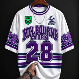 Melbourne Storm NRL Special Tshirt Custom Any Name & Number Gifts For Fan