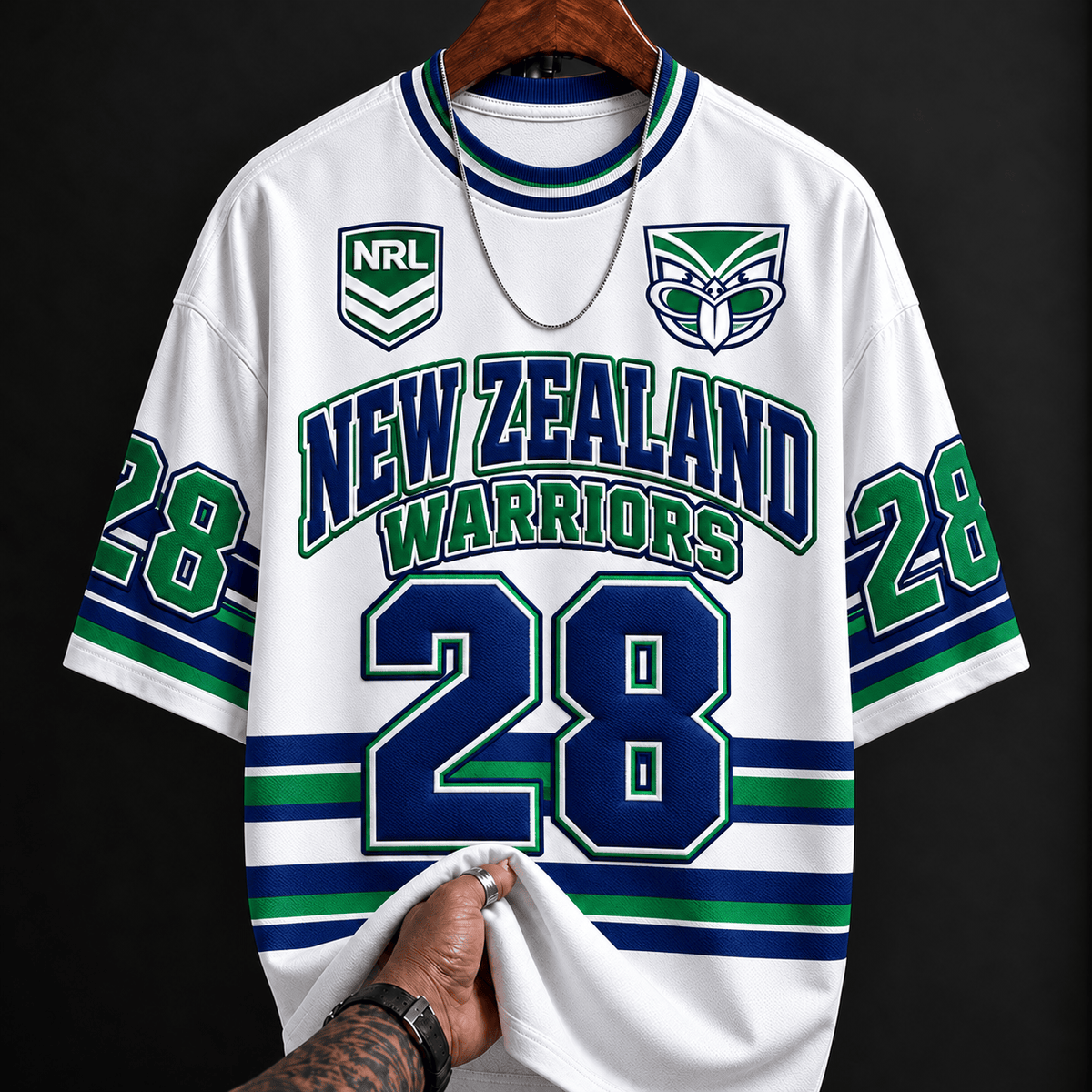 New Zealand Warriors NRL Special Tshirt Custom Any Name & Number Gifts For Fan