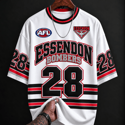 Essendon Bombers AFL T-shirt Special Style Custom Any Name & Number Gift For Fan