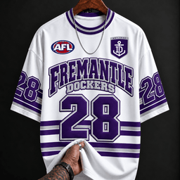 Fremantle Dockers AFL T-shirt Special Style Custom Any Name & Number Gift For Fan