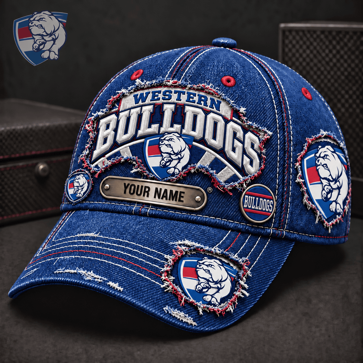 Western Bulldogs AFL Special Cap Gift For Fan Custom Any Name