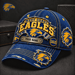 West Coast Eagles AFL Special Cap Gift For Fan Custom Any Name