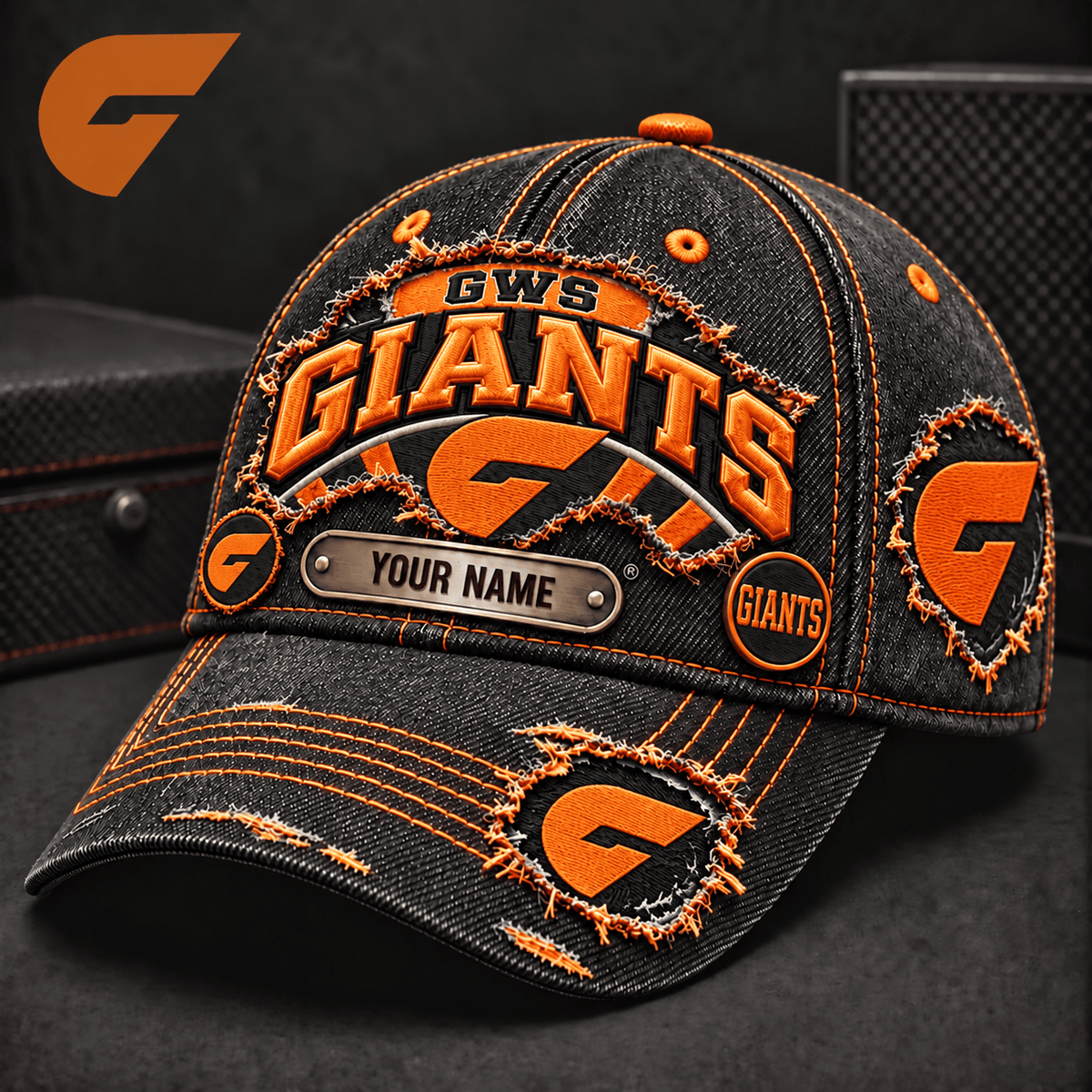 GWS Giants AFL Special Cap Gift For Fan Custom Any Name