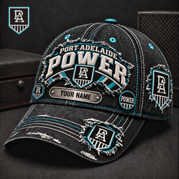 Port Adelaide Power AFL Special Cap Gift For Fan Custom Any Name