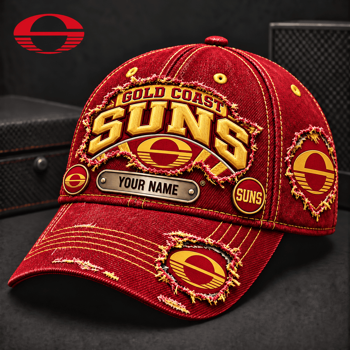 Gold Coast Suns AFL Special Cap Gift For Fan Custom Any Name