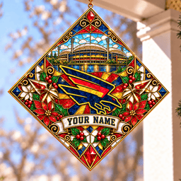 Adelaide Crows AFL Hanging Suncatcher New Style Custom Any Name For Home Gifts
