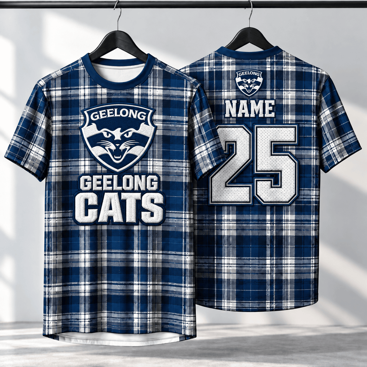 Geelong Cats AFL Special T-shirt Custom Any Name & Number Gift For Fan