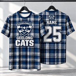Geelong Cats AFL Special T-shirt Custom Any Name & Number Gift For Fan