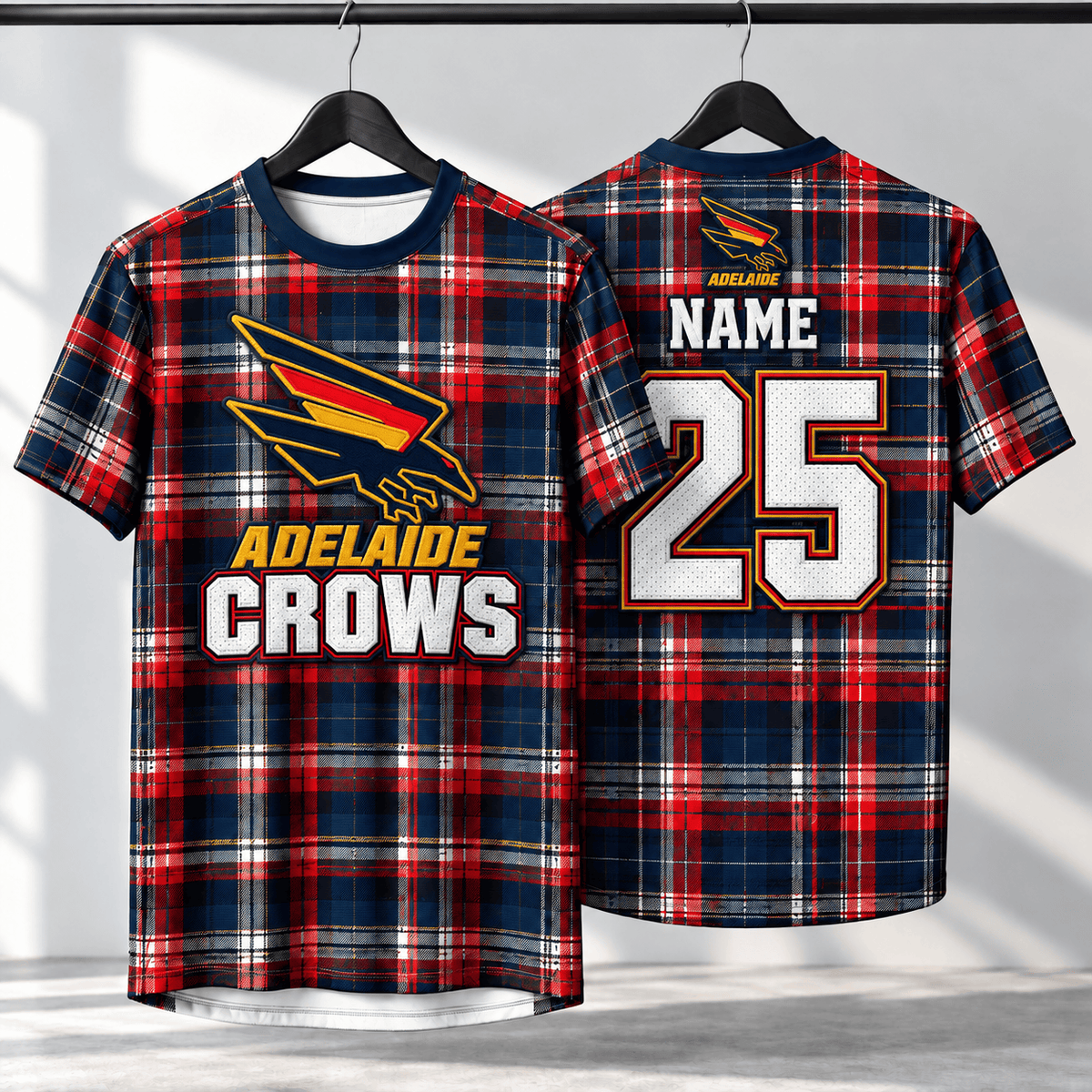 Adelaide Crows AFL Special T-shirt Custom Any Name & Number Gift For Fan