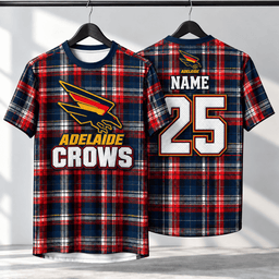 Adelaide Crows AFL Special T-shirt Custom Any Name & Number Gift For Fan