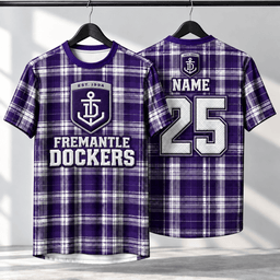 Fremantle Dockers AFL Special T-shirt Custom Any Name & Number Gift For Fan