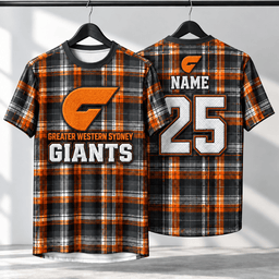 GWS Giants AFL Special T-shirt Custom Any Name & Number Gift For Fan