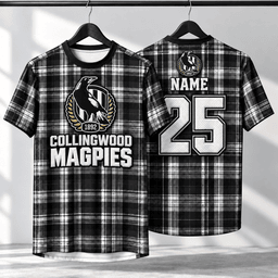 Collingwood Magpies AFL Special T-shirt Custom Any Name & Number Gift For Fan
