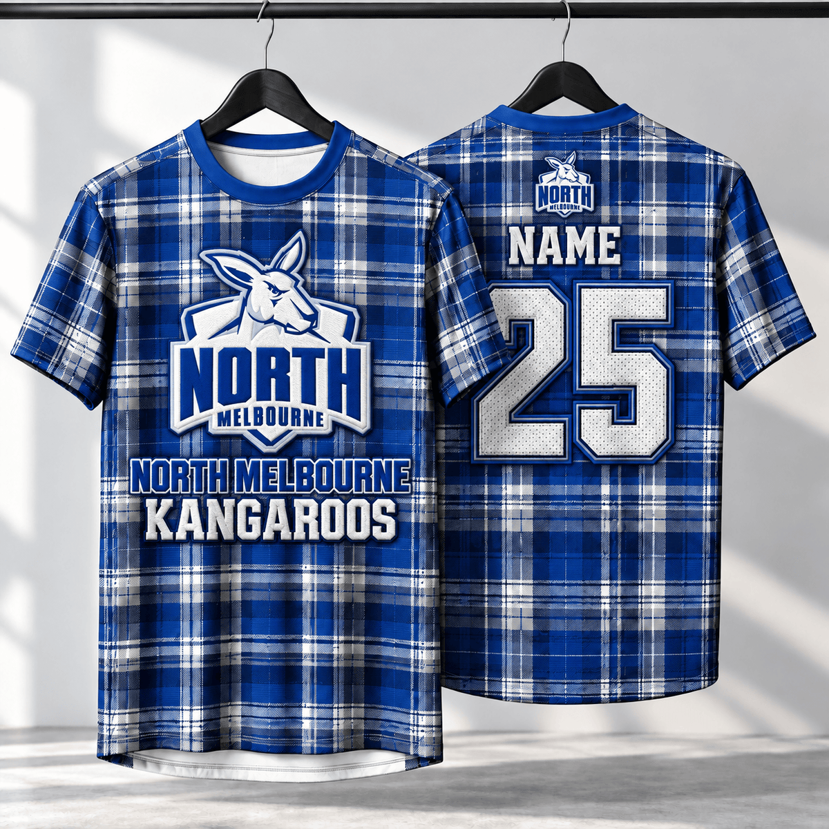 North Melbourne Kangaroos AFL Special T-shirt Custom Any Name & Number Gift For Fan
