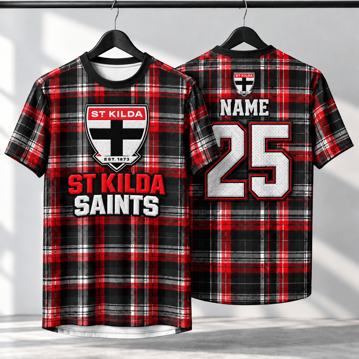 St Kilda Saints AFL Special T-shirt Custom Any Name & Number Gift For Fan
