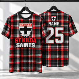 St Kilda Saints AFL Special T-shirt Custom Any Name & Number Gift For Fan