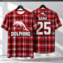 Dolphins NRL T-shirt New Design Custom Any Name & Number Gifts