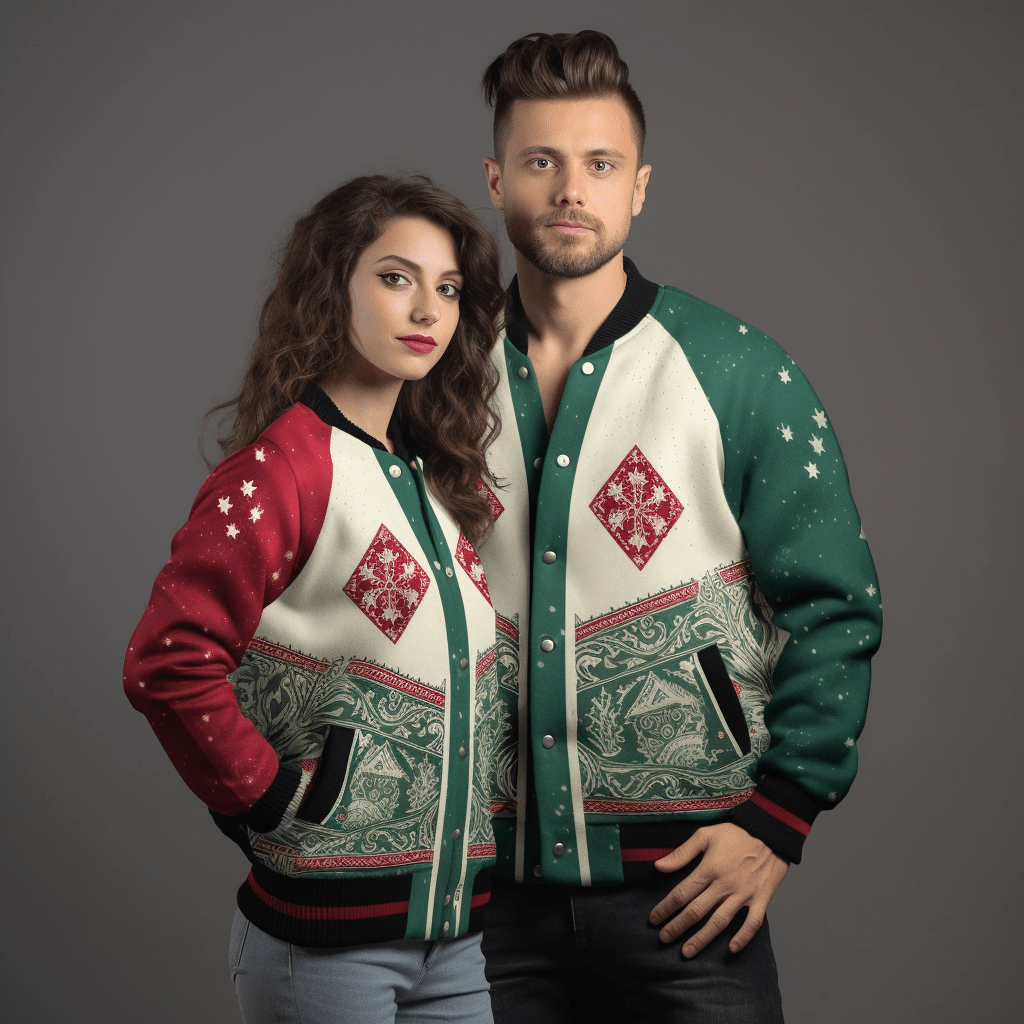 3D Christmas Jacket: Ideal Gift for Couples