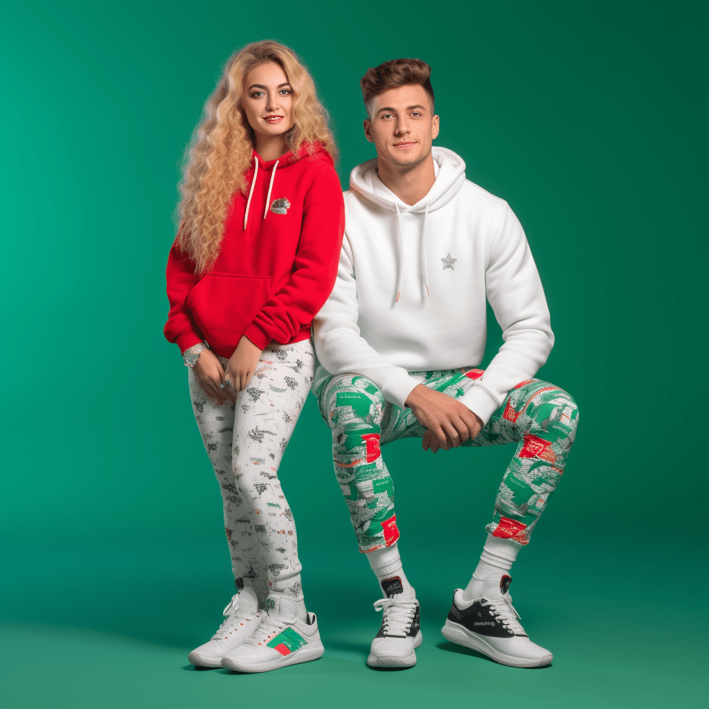 Warm & Stylish 3D Couple Clothes: Ideal Gift