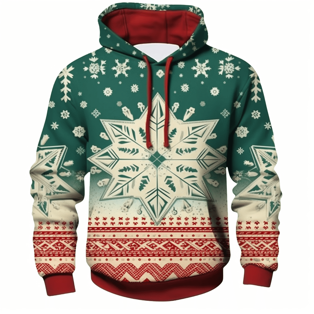 Cozy 3D Hoodie: Perfect Christmas Couple's Gift