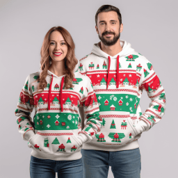 Warm & Stylish 3D Hoodie: Ideal Christmas Gift
