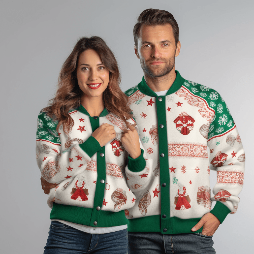 Unique Christmas Gift: 3D Jacket for Couples
