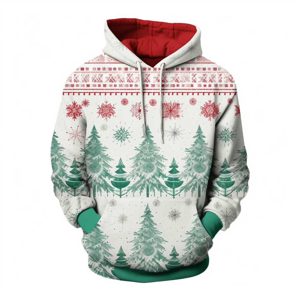 3D Christmas Hoodie: Ideal Gift for Couples