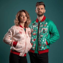 3D Jacket Gift Set: Perfect for Couples at Christmas