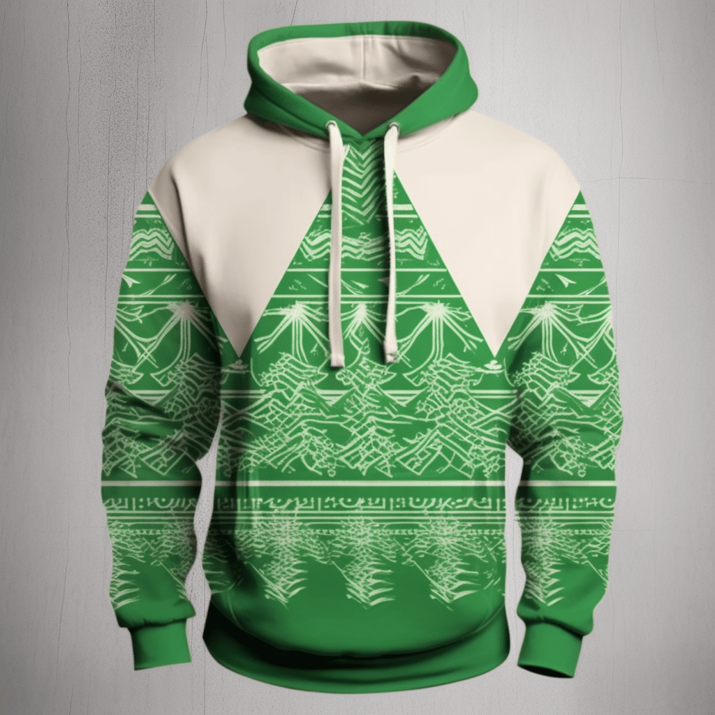 Festive 3D Hoodie Christmas Gift for Couples