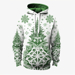 Couple's Christmas Gift: 3D Hoodie Delight