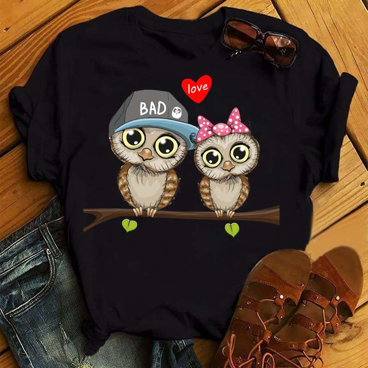 Owl Print beautiful T Shirt