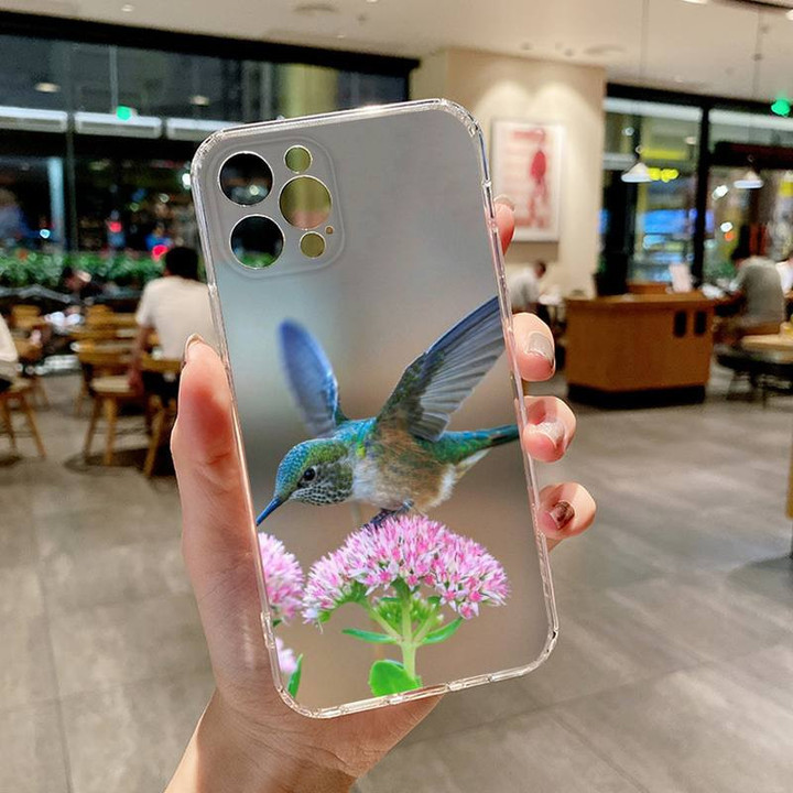 Hummingbird Phone Case Transparent for