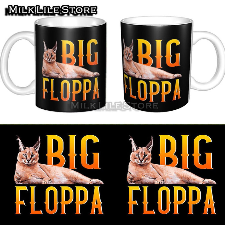 Floppa Mug Personalized Cat Coffee