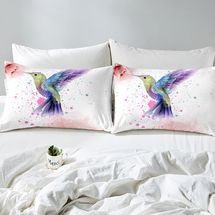 Hummingbird Fitted Bed Sheets for Girls Boys Children