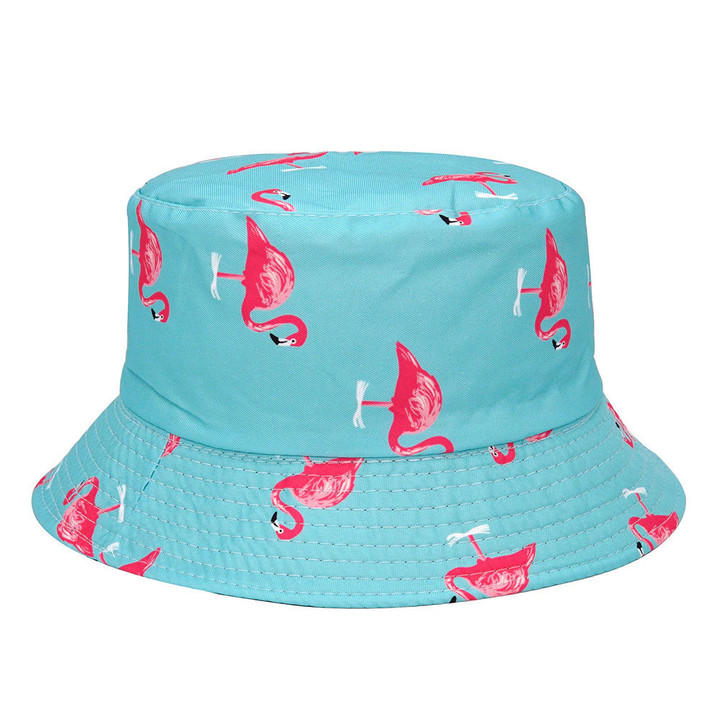 Flamingo Hat Bob Hat Hip Hop Gorros Fishing Fisherman Hat
