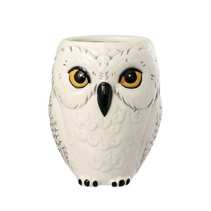 3D Owl Mugs Ceramic Espresso Coffee Cups