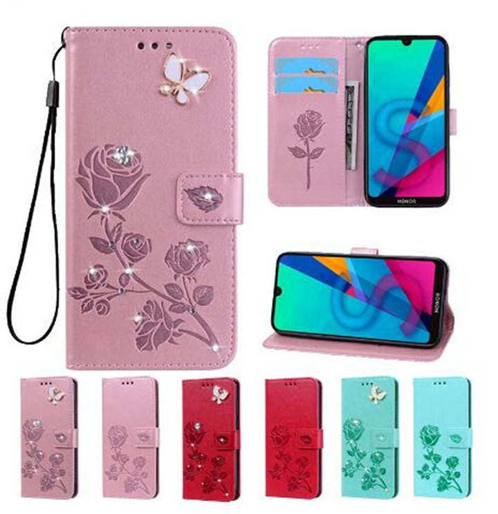 Butterfly Leather Wallet Phone Case For iPhone 13 12 Pro Max 14 mini 11 Pro XS Max