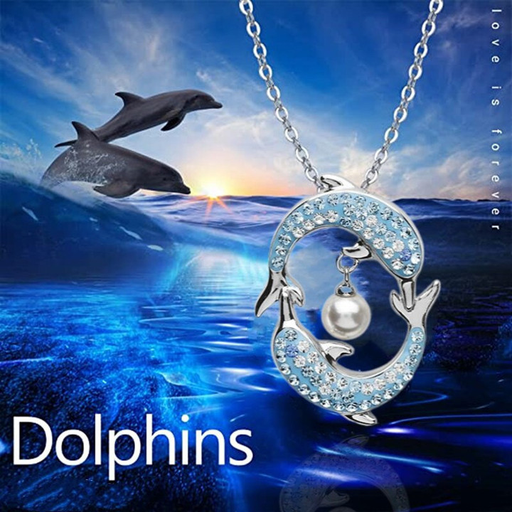 Dolphin Pendant Necklac