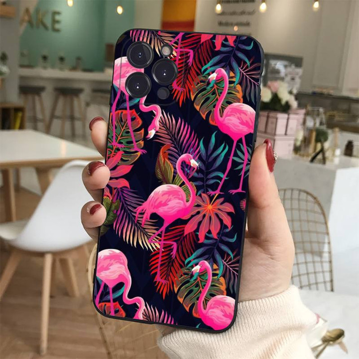 Flamingo Phone Case For iPhone 14 11 12 13 Mini Pro Max 8 7 6 6S Plus X SE