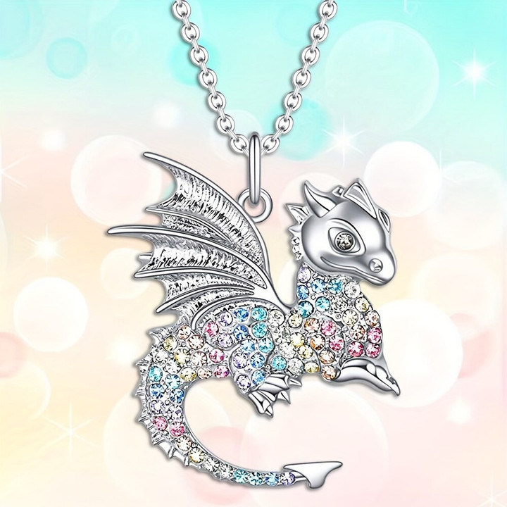 Exquisite Fashion Dragon Pendant Necklace