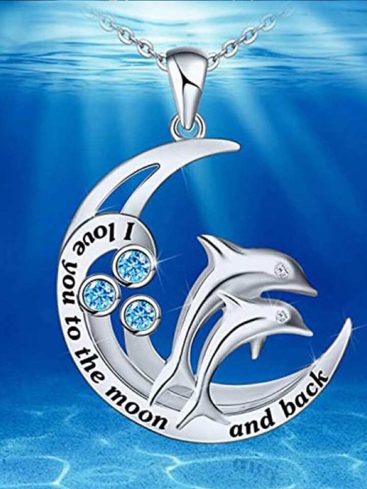 Elegant Dolphin Pendant