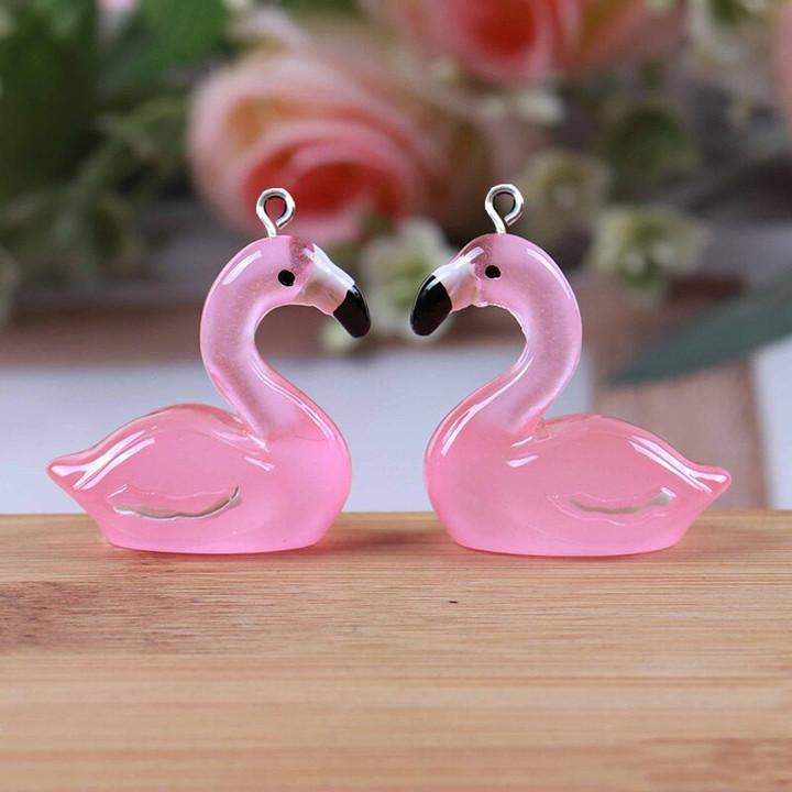 Flamingo Pendants Earrings