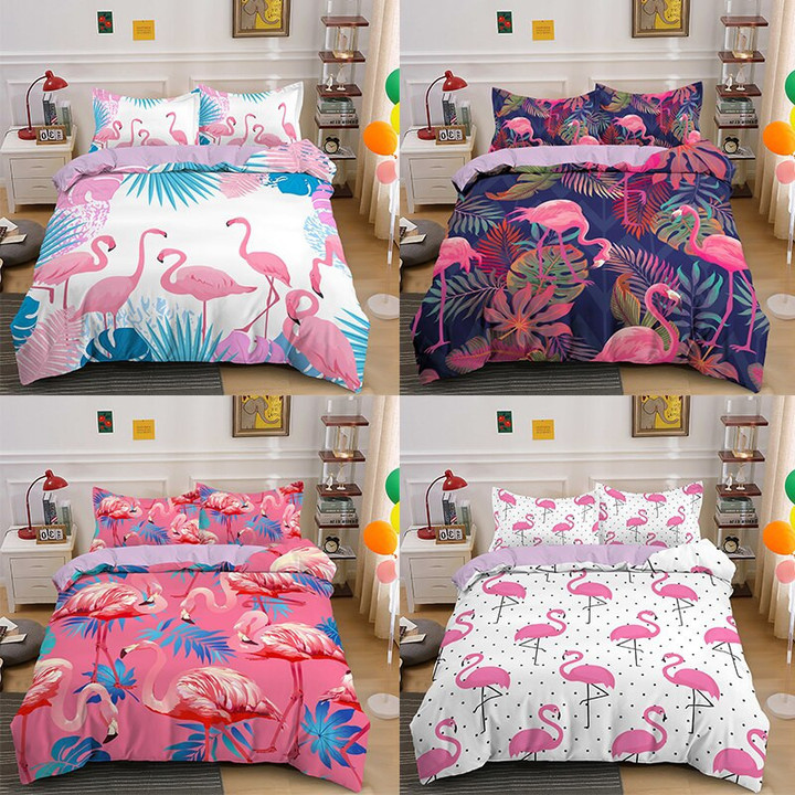 Flamingo Printed Bedding