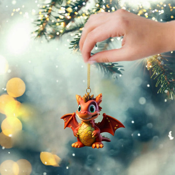 Dragon Baby Christmas Ornaments Pendants