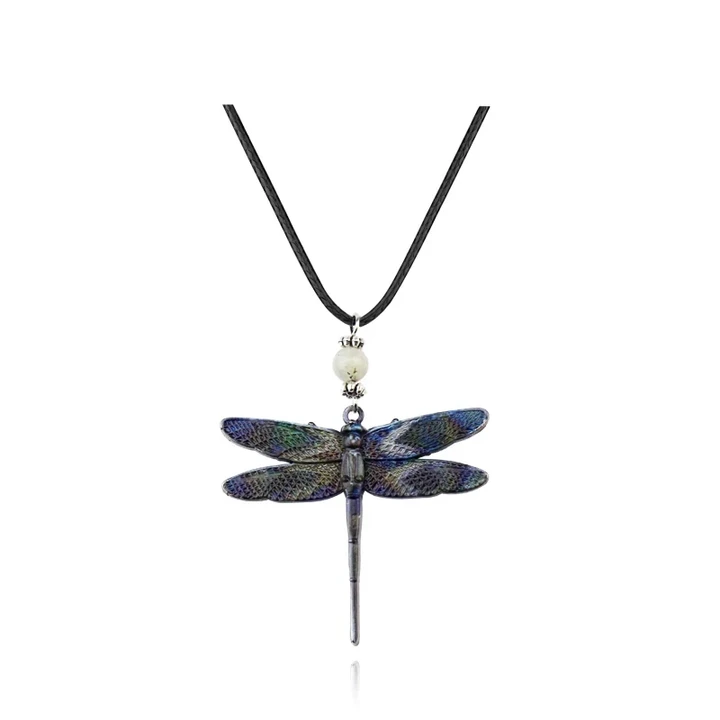 Woman Dragonfly Necklace