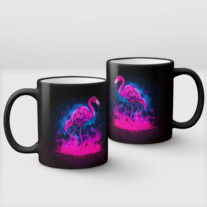 New Flamingo Color Changing Mug 11oz