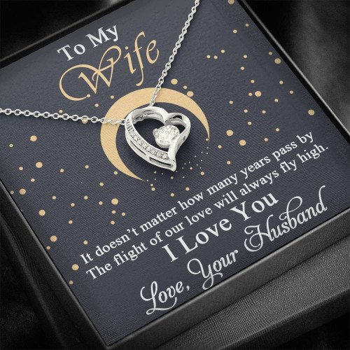To my Wife - Forever Love Necklace, Gift for Wife