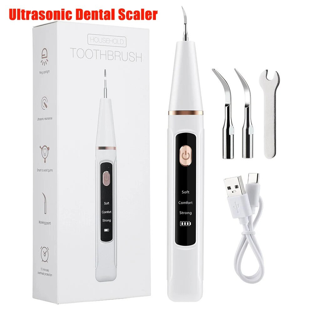 HD Camera Sonic Electric Visual Dental Scaler Teeth Cleaner Plaque Cal ...