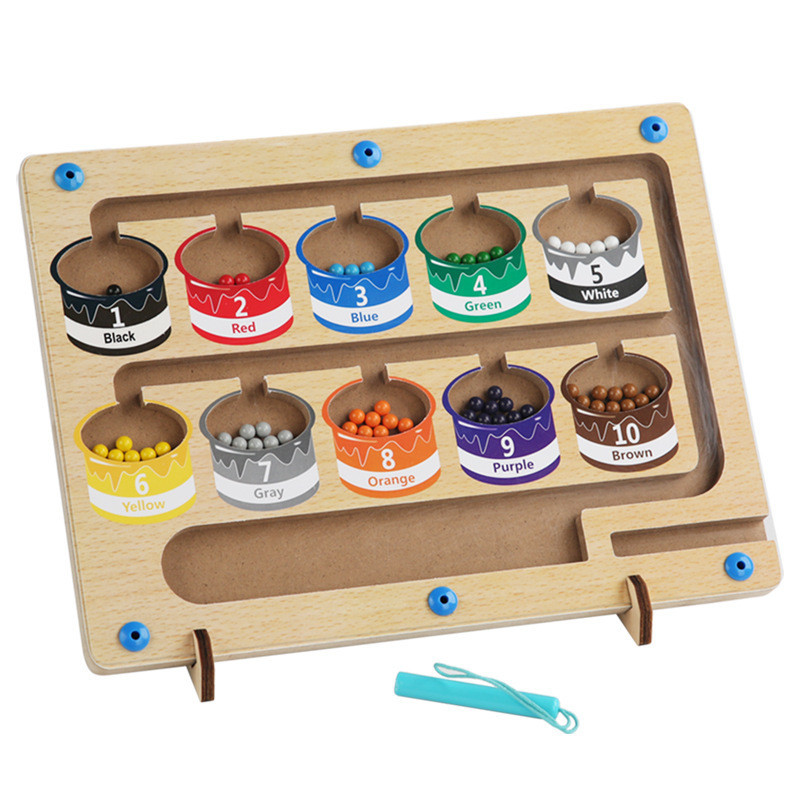 Magnetic Color and Number Classification Counting Board ...